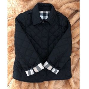 Burberry kids quilted jacket